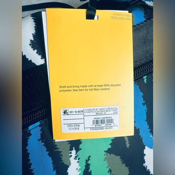 Diane von Furstenberg Disco Zebra Print XL Weekender Bag - Picture 10 of 10